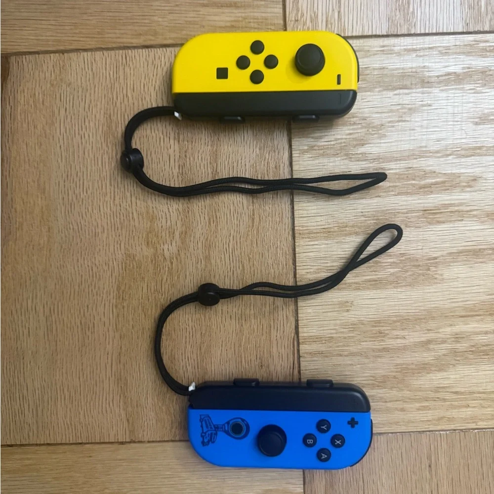 Fortnite Exclusive Nintendo Switch Handheld Console - Yellow and Blue